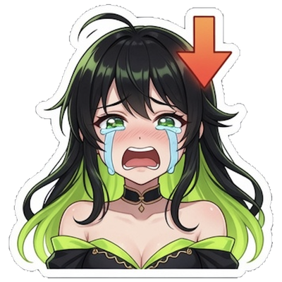 Nelly Rekt sticker